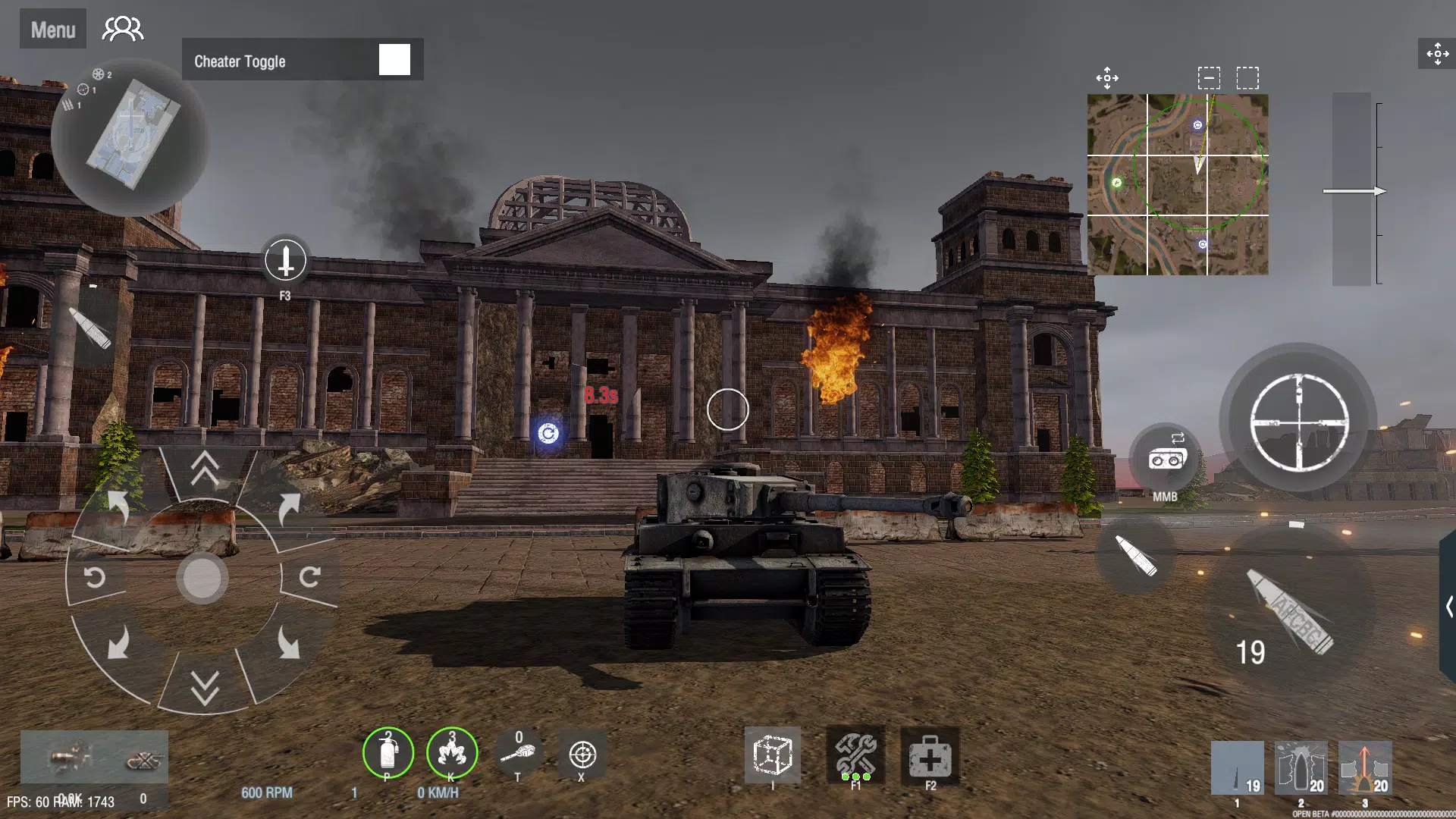 Panzer War スクリーンショット 3