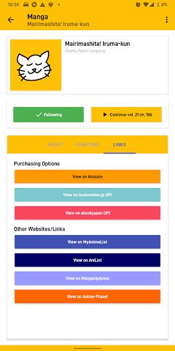MobileMD - Mangadex client Скриншот 2