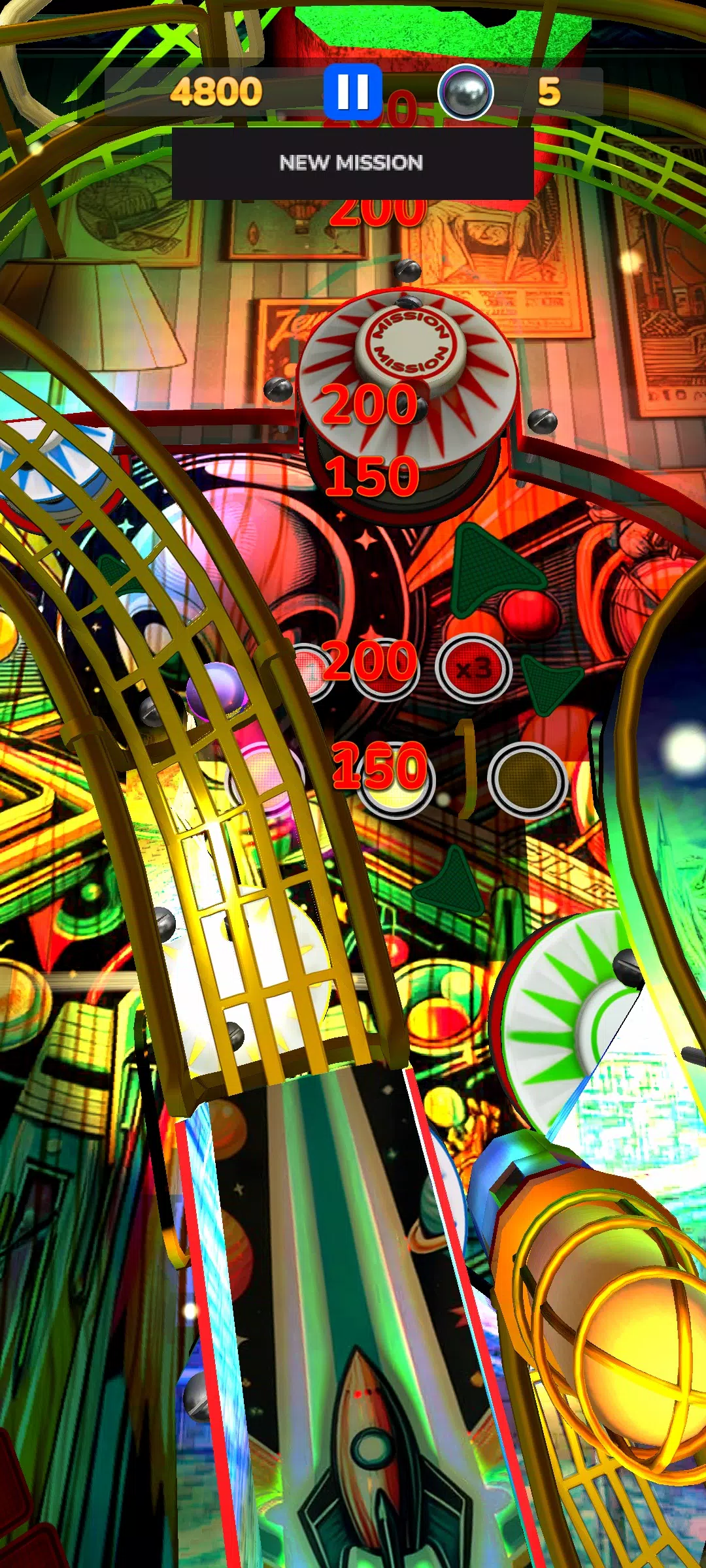 Pinball Neon Скриншот 0