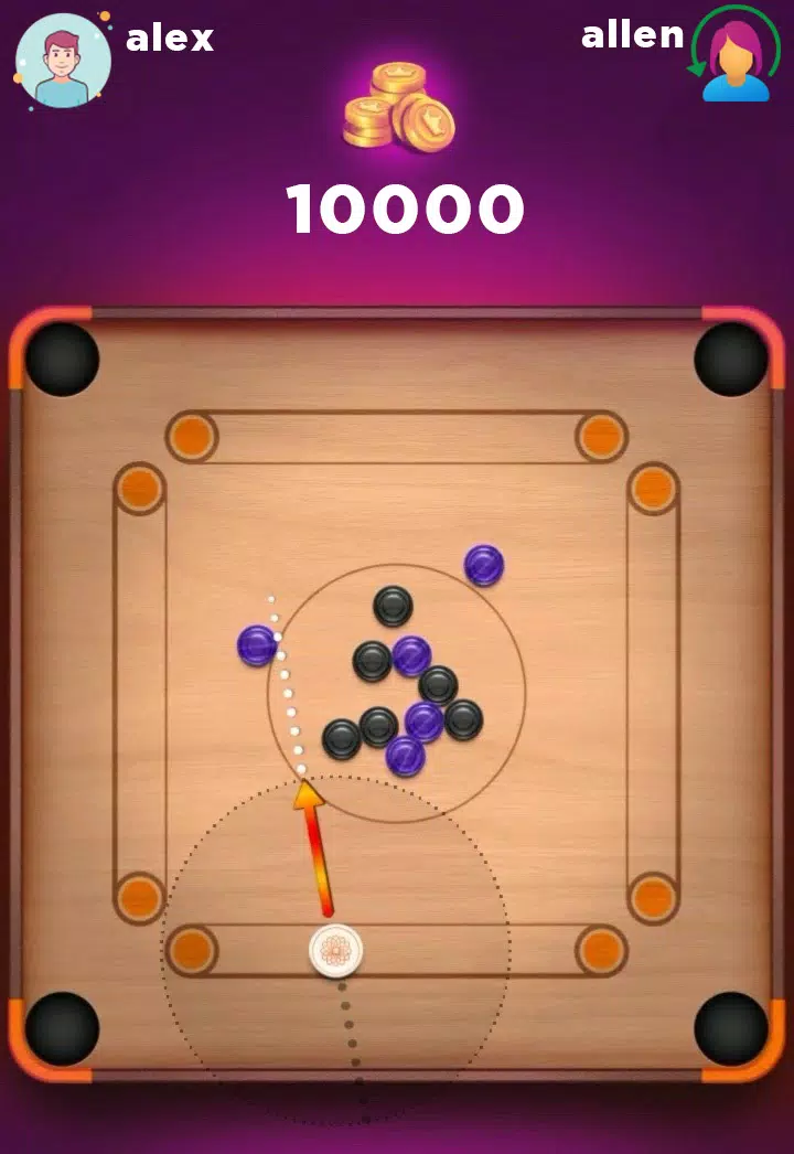 Carrom Board 3D Pool 2023 স্ক্রিনশট 1