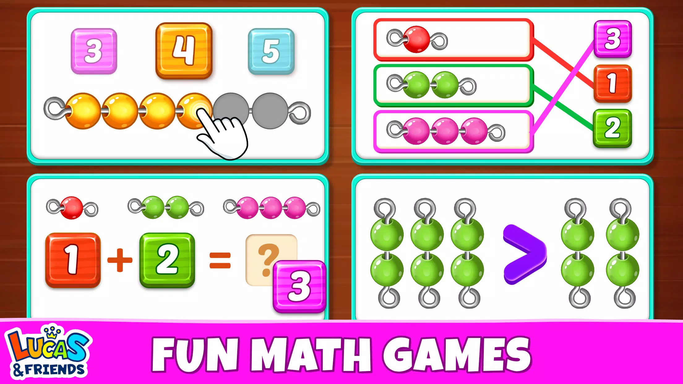 Jeux mathématiques 2 à 5 ans Capture d'écran 0