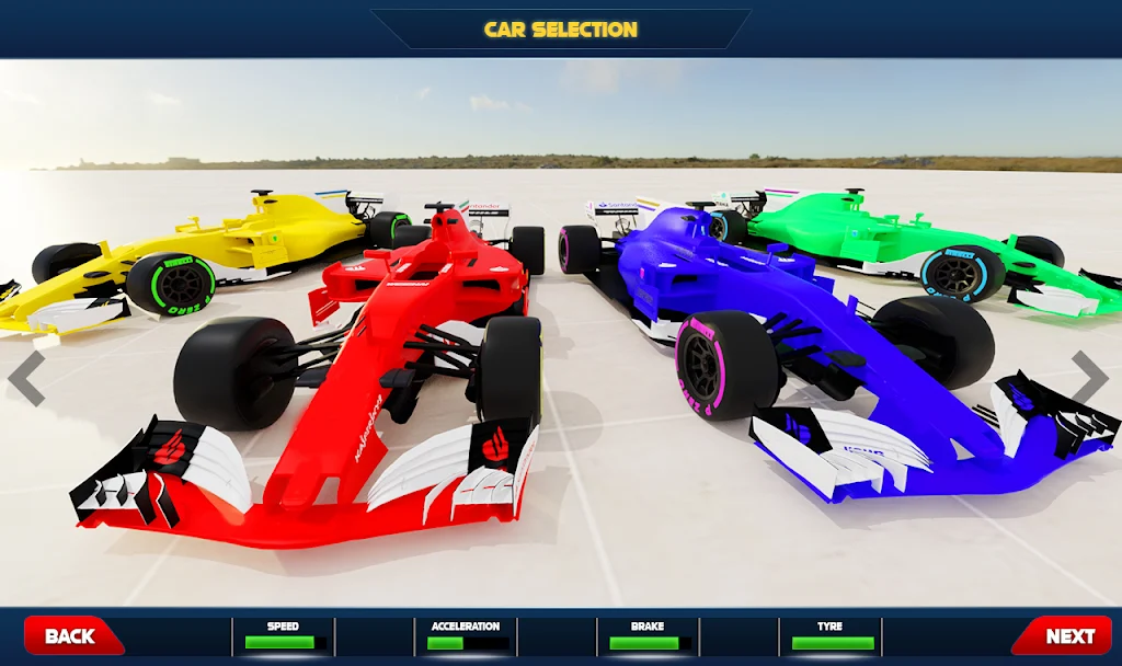 Impossible Formula Car Racing Stunt New Free Games スクリーンショット 1