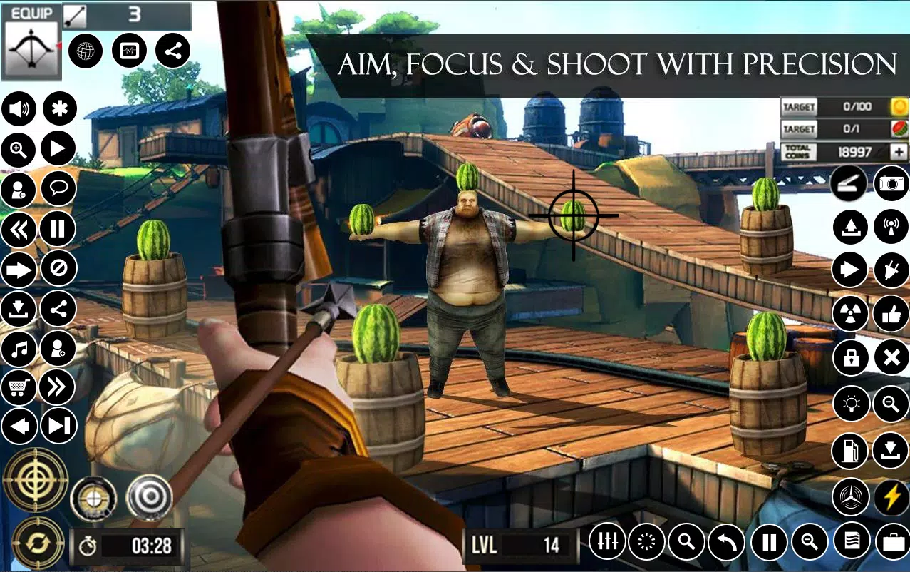 Schermata Watermelon Archery Games 3D 3