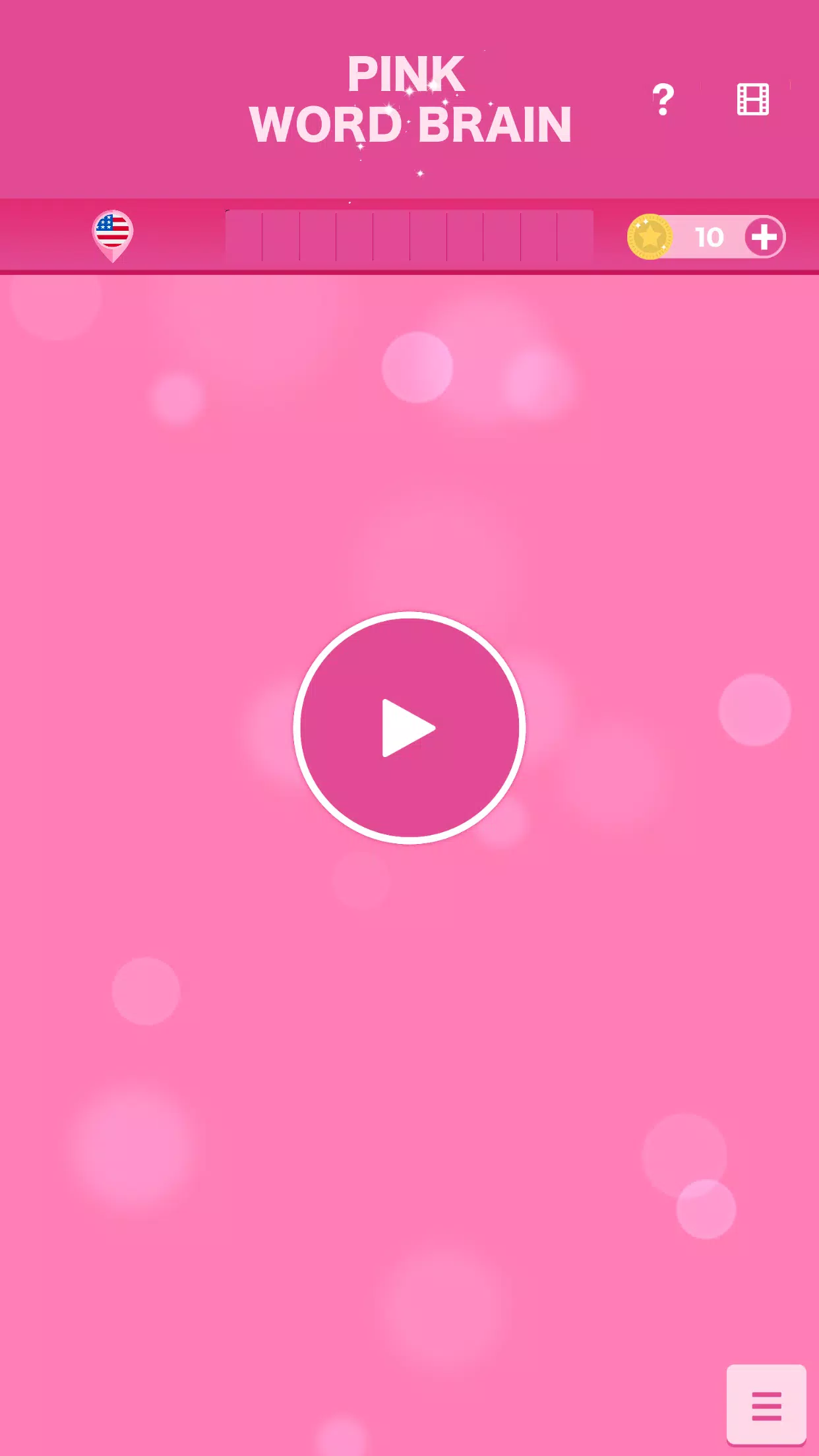 PINK WORD BRAIN Screenshot 1