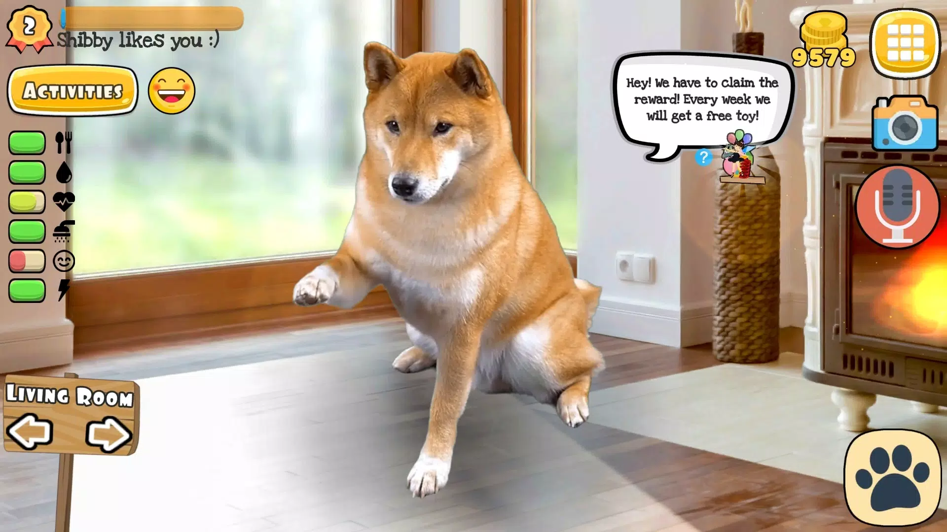 Fruwee: Real Pet Dog Simulator ภาพหน้าจอ 1