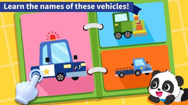 Baby Panda's Book of Vehicles Screenshot 1