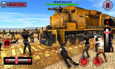 US Army Train Zombie Shooting Capture d'écran 0