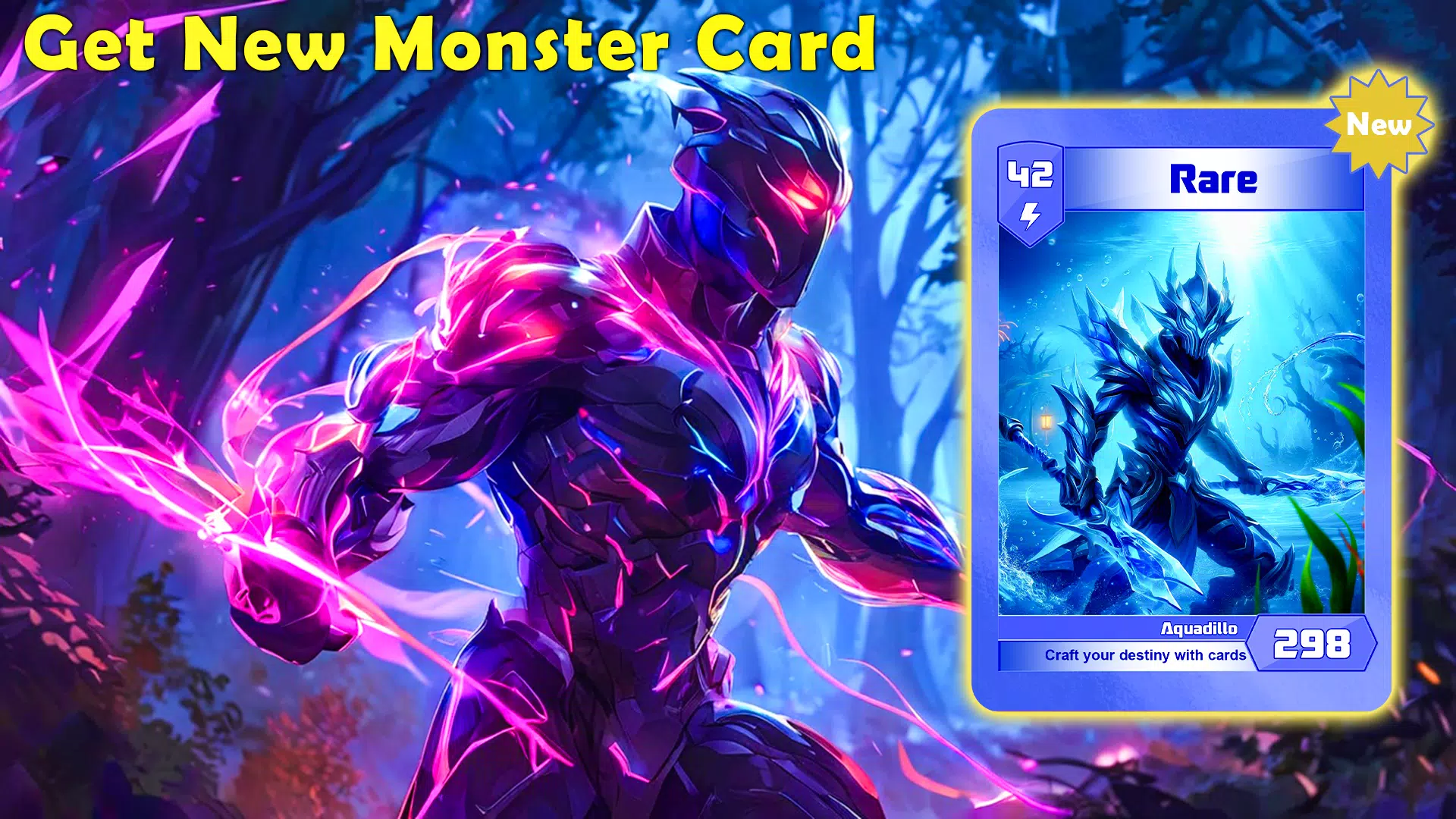 Monsters Card Collector Game 스크린샷 0