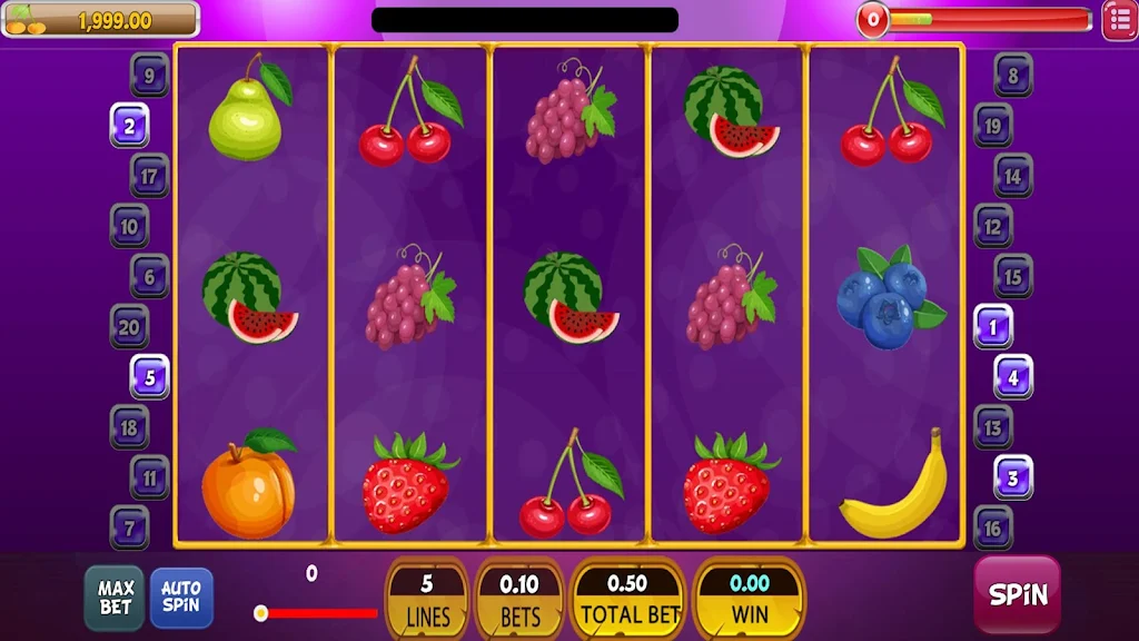 Free Fruits Slot Machine Cherry Luck स्क्रीनशॉट 0