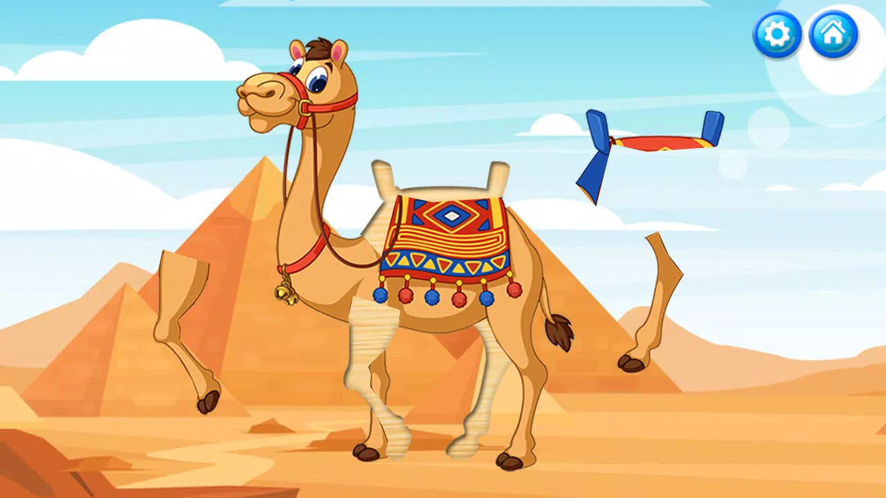 Kids Puzzles - Safari Puzzles Tangkapan skrin 2