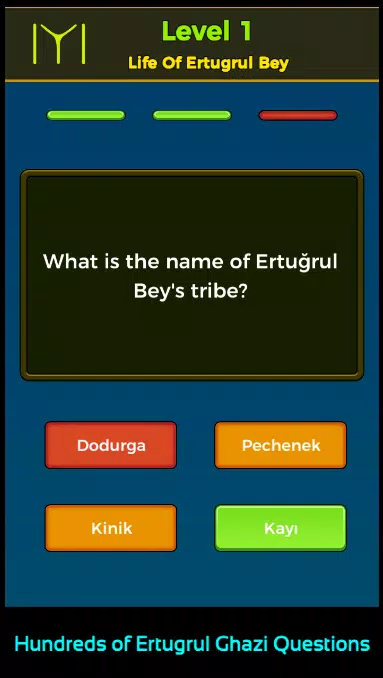 Ertugrul Ghazi Quiz Game स्क्रीनशॉट 1