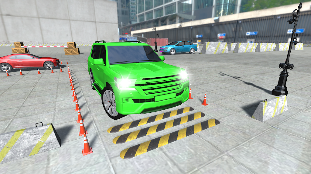 Prado Car Parking Driving Game Screenshot 1