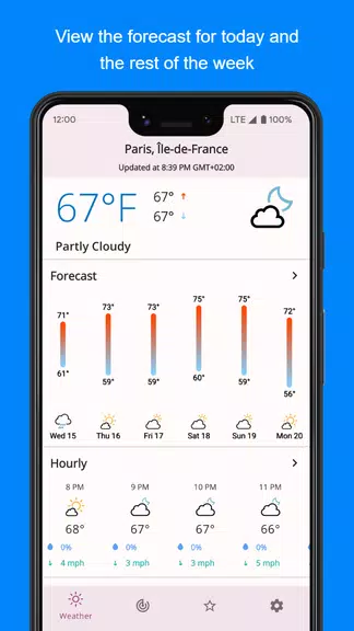 SimpleWeather Скриншот 0