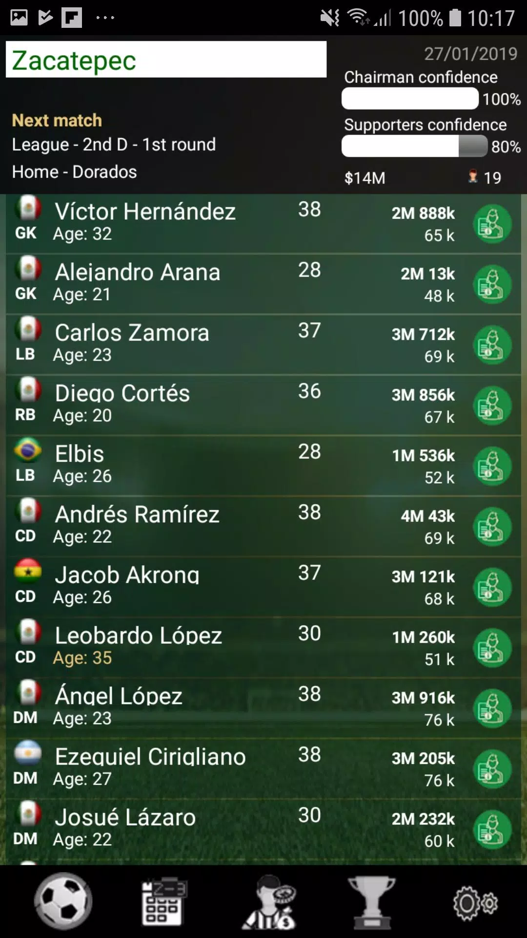 Cyberfoot Captura de pantalla 1