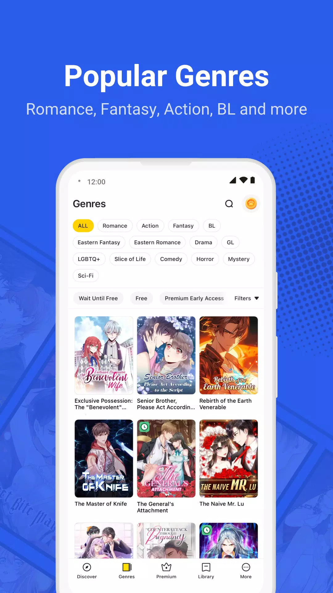 WebComics - Webtoon & Manga Captura de pantalla 3