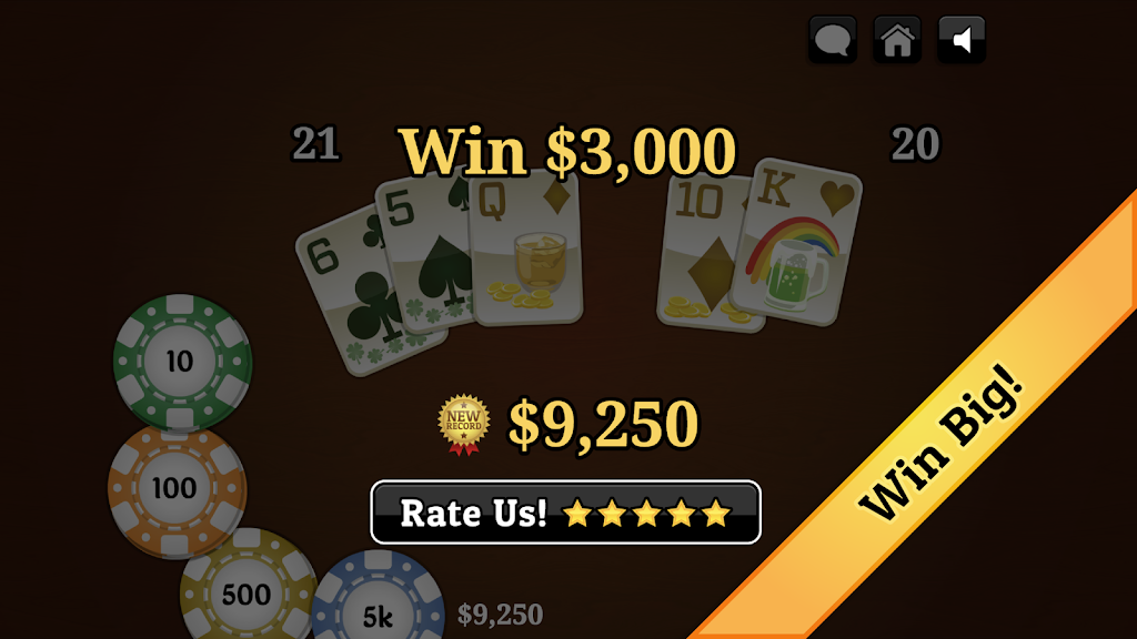 St. Patrick’s Day Blackjack Screenshot 2