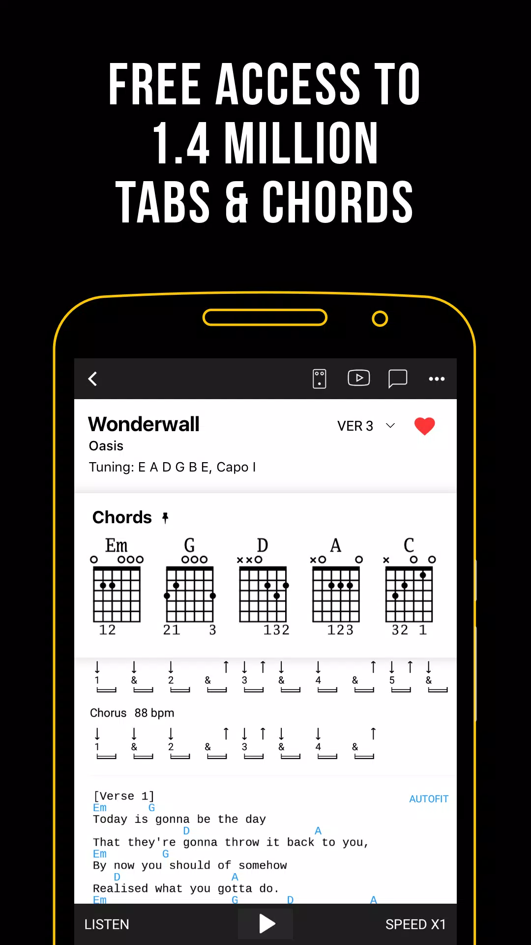 Ultimate Guitar: Tabs & Chords應用截圖第0張