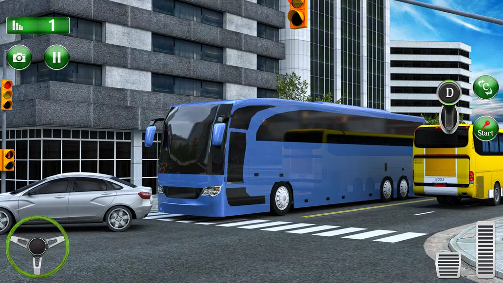 Euro Bus Driving 3D: Bus Games Ekran Görüntüsü 2