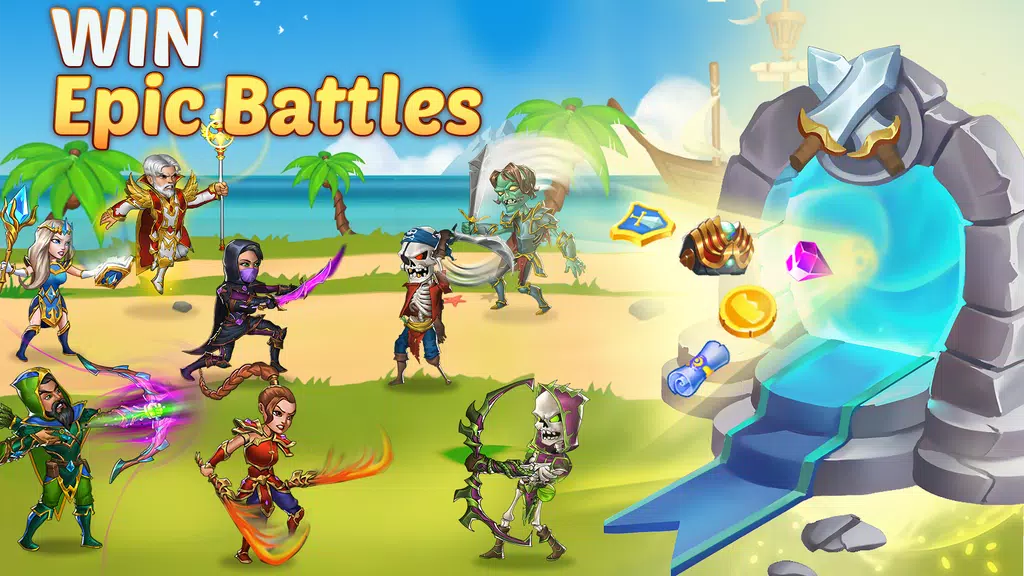 Firestone: An Idle Clicker RPG ဖန်သားပြင်ဓာတ်ပုံ 0