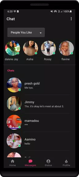 SweetMeet - Dating Love App. Captura de pantalla 1