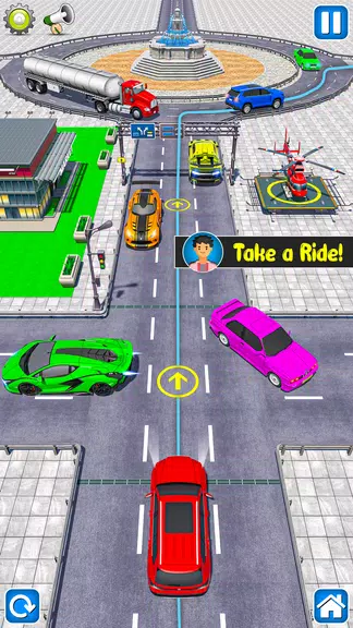 Pick Me Up Car Simulator ภาพหน้าจอ 1