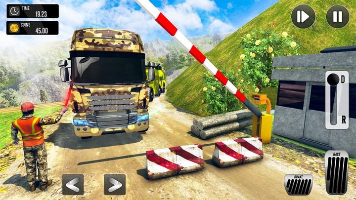 Truck Driving Simulator Games Tangkapan skrin 1