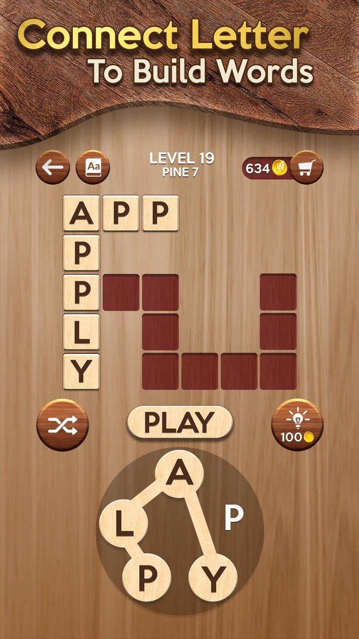 Woody Cross: Word Connect Tangkapan skrin 0