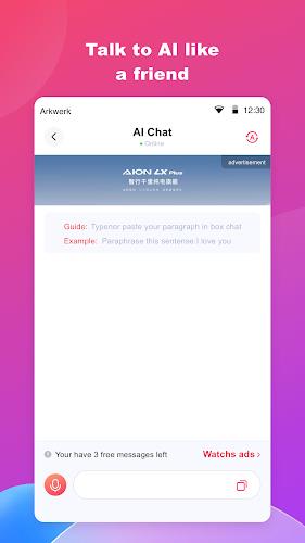 AI Partner Plus - AI Chatbot Captura de tela 2