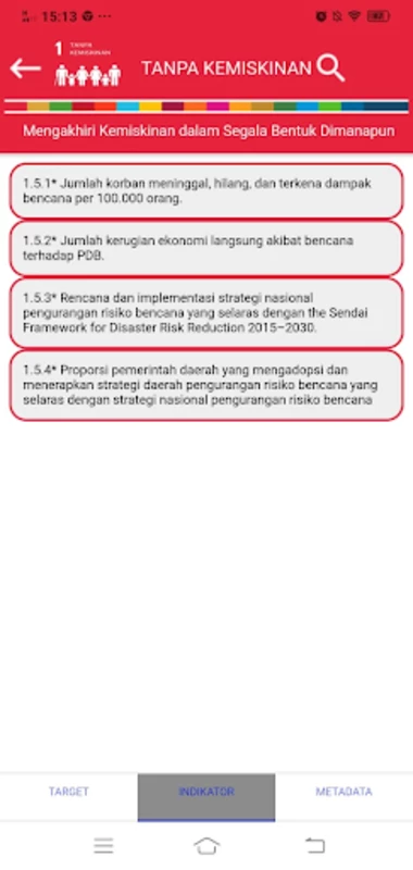 SDG Metadata Indonesia應用截圖第0張