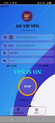 GO VIP VPN Screenshot 1