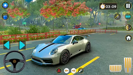 US Car Driving School Games 3D Schermafbeelding 1