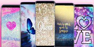 Glitter Wallpaper स्क्रीनशॉट 1