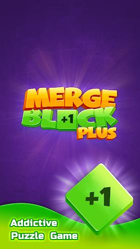 Merge Block Plus Puzzle Game Captura de tela 3