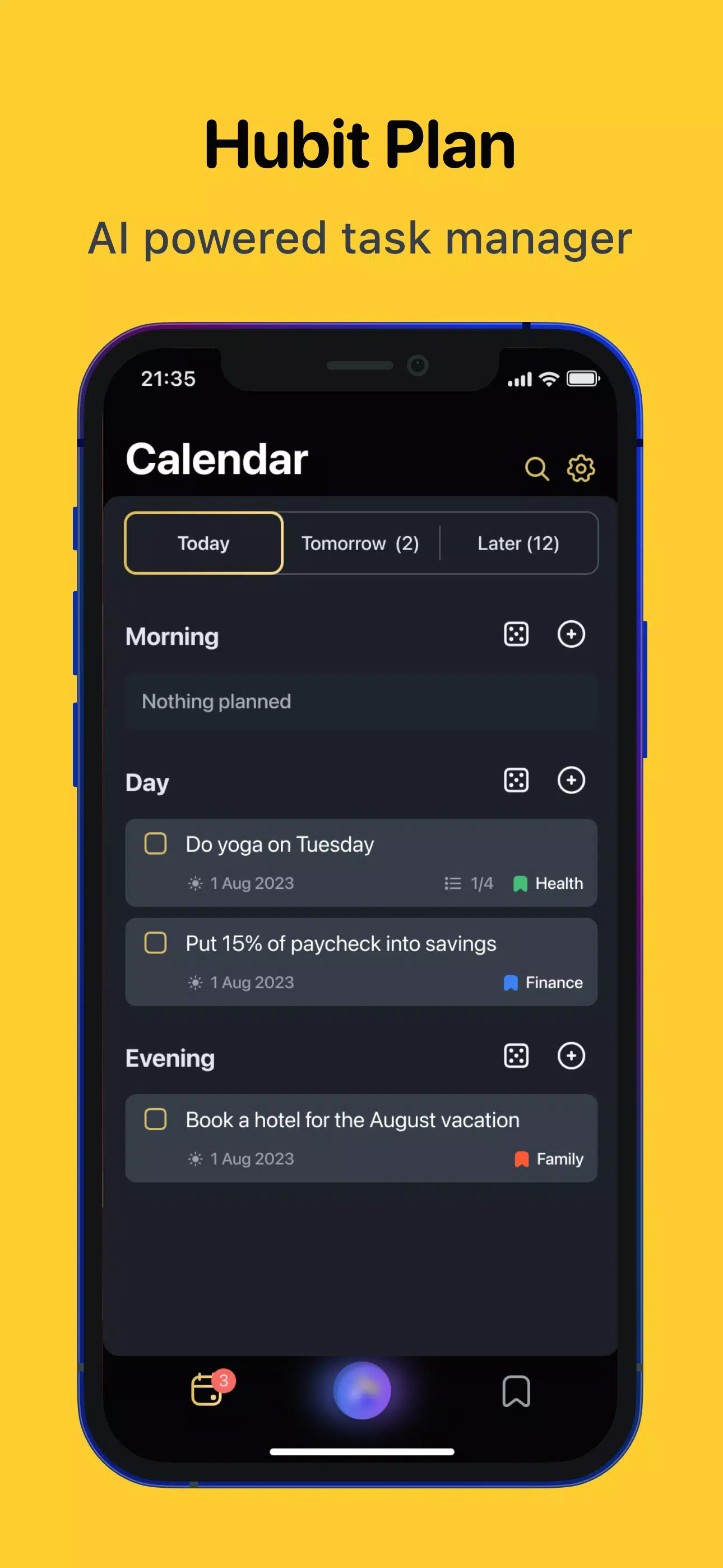 Hubit Plan: task manager スクリーンショット 2