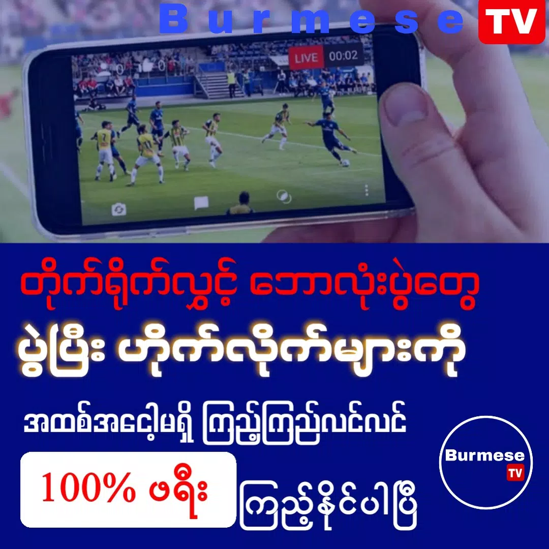 Burmese TV Pro Captura de tela 0