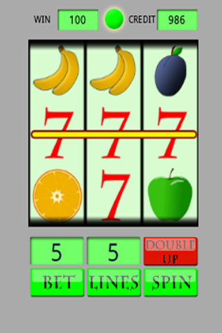 Slot Machine - Video Game Screenshot 0