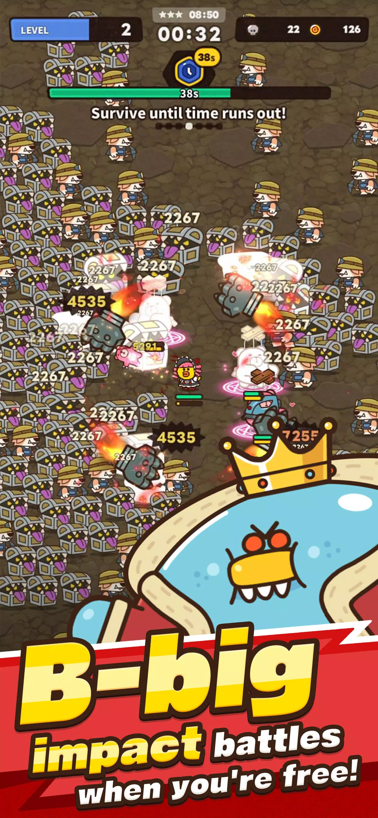 Schermata LINE Hero Rumble/Let’s rumble! 0