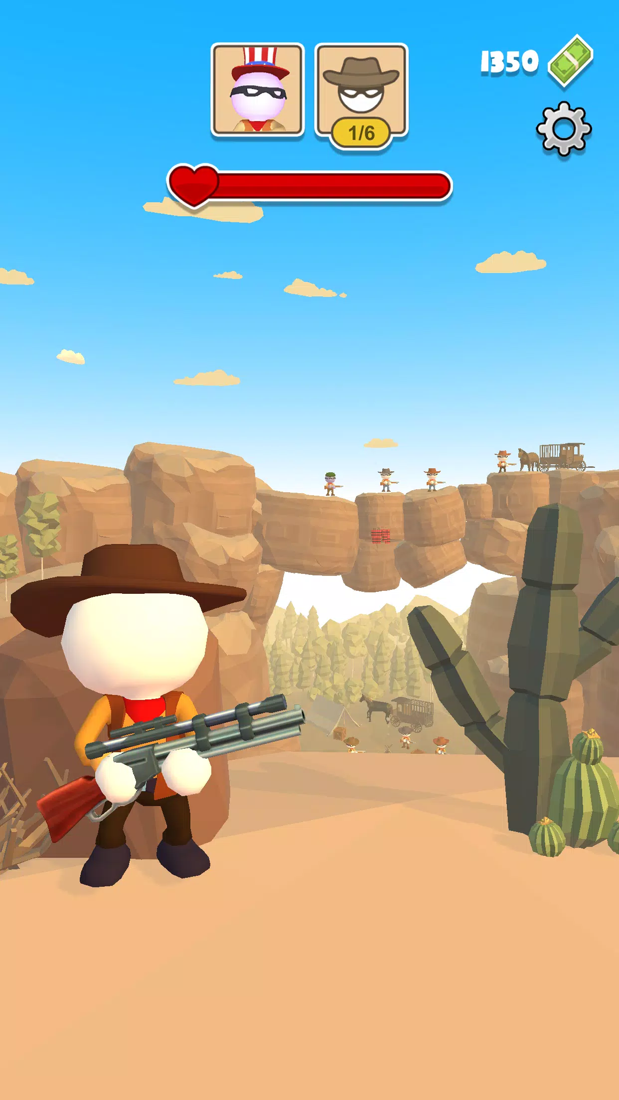 Western Sniper: Jeu de tir FPS Capture d'écran 1