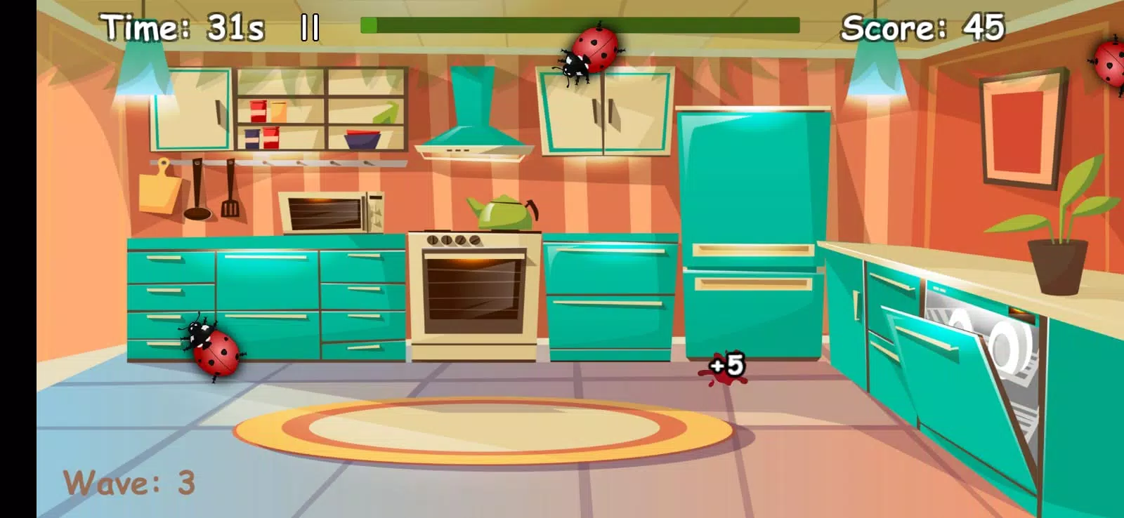 bug smash game Schermafbeelding 1
