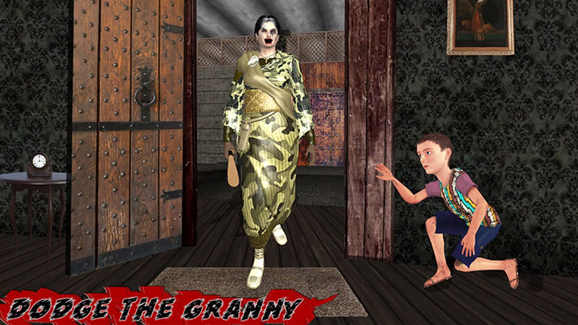 Army Granny Scary Ghost 3D スクリーンショット 2