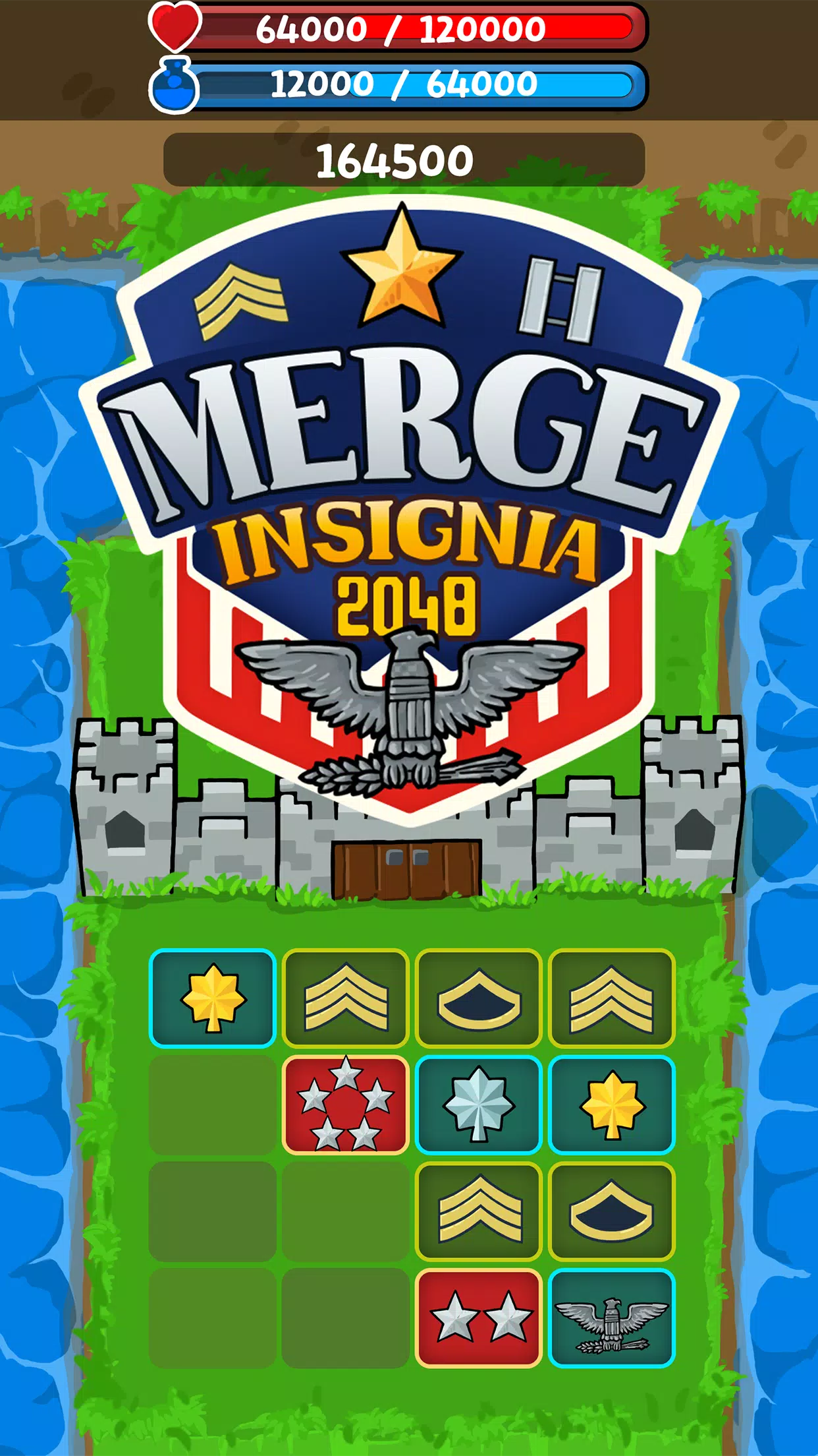 MERGE INSIGNIA 2048 Screenshot 0