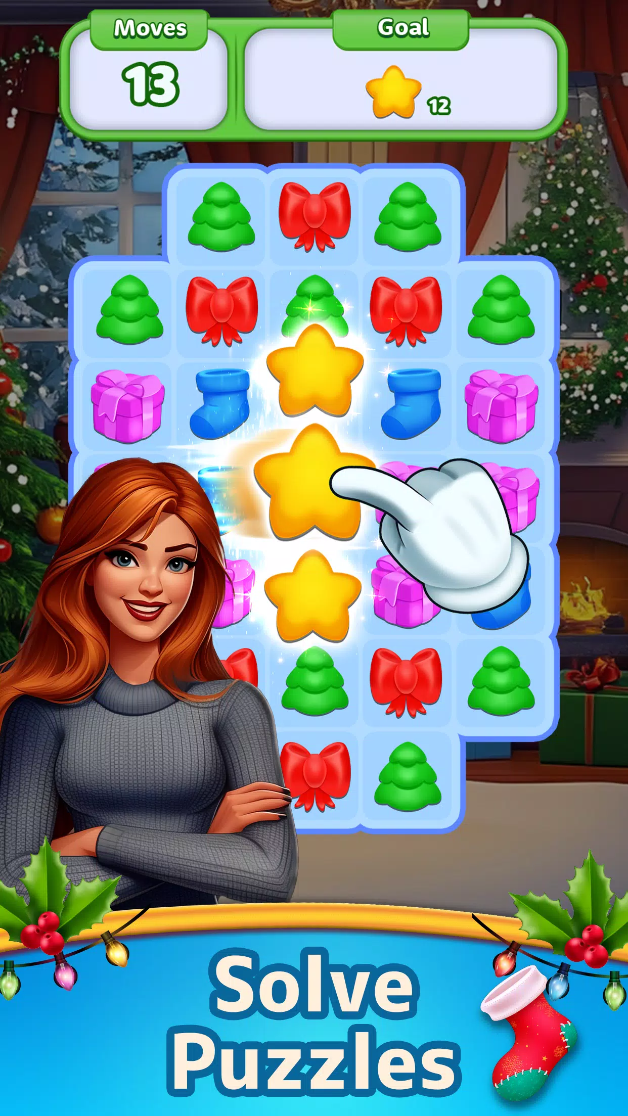 Christmas Match: Home Design Ảnh chụp màn hình 2