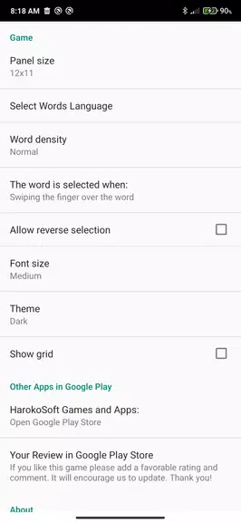 Word Search Puzzle Ảnh chụp màn hình 1