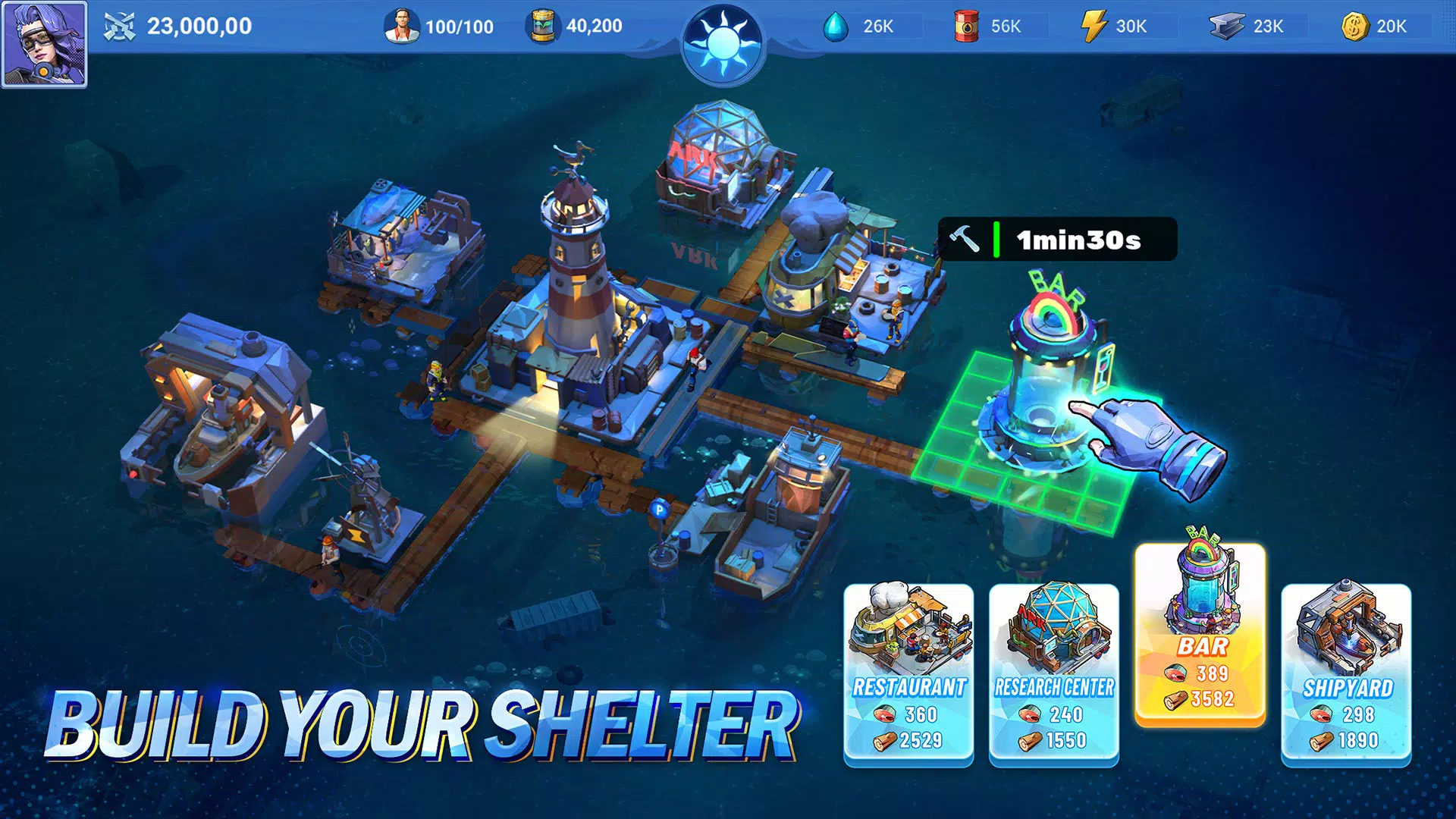Rise of Arks ဖန်သားပြင်ဓာတ်ပုံ 1