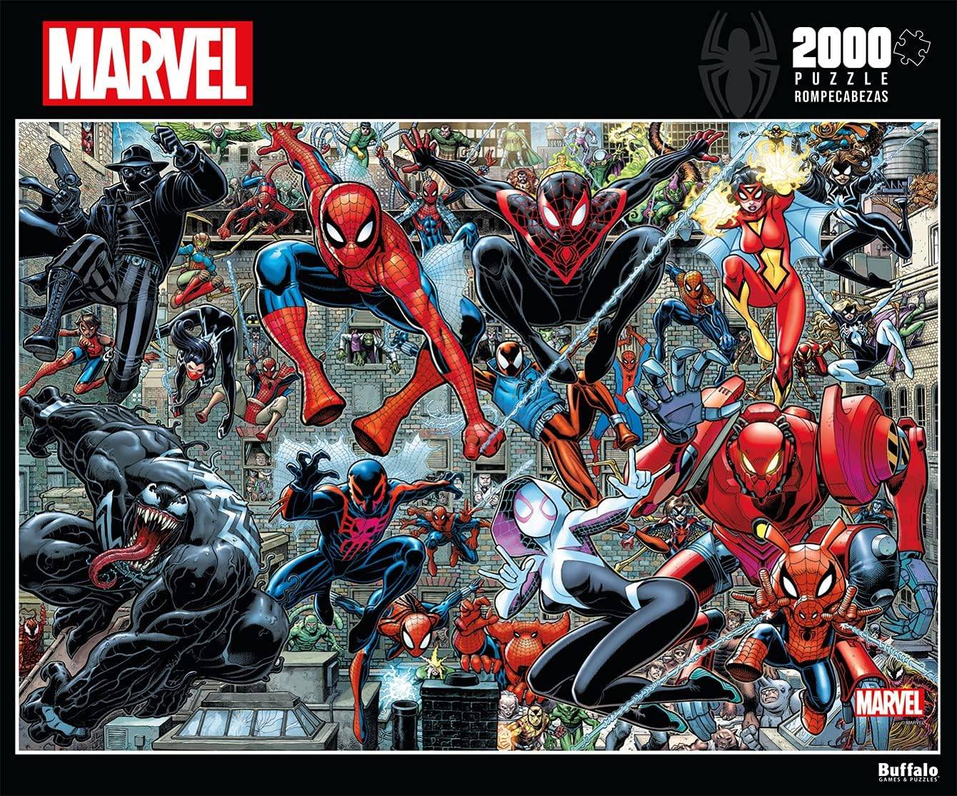 Jogos de Buffalo - Marvel - Spider -Verse - 2000 Piece Jigsaw Puzzle