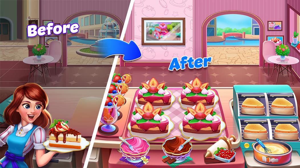 Food Voyage: Fun Cooking Games Mod Screenshot 3