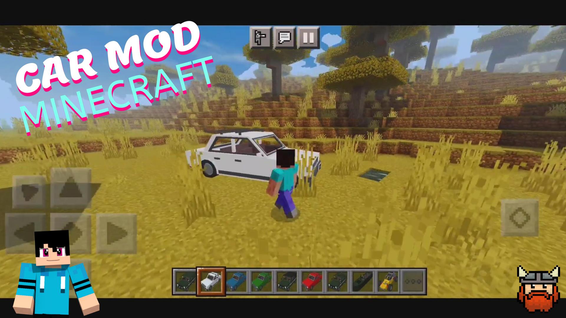 Cars Mod for Minecraft PE स्क्रीनशॉट 1