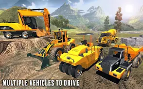 Road Builder Construction 2018 스크린샷 1