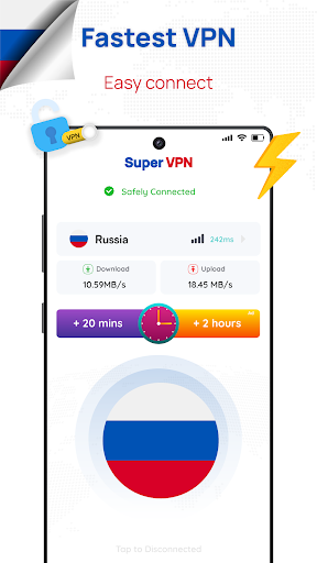 Russia VPN: Get Moscow IP Screenshot 0