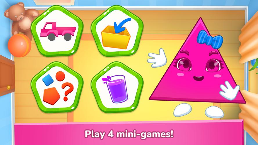 Learning shapes & colors games应用截图第1张